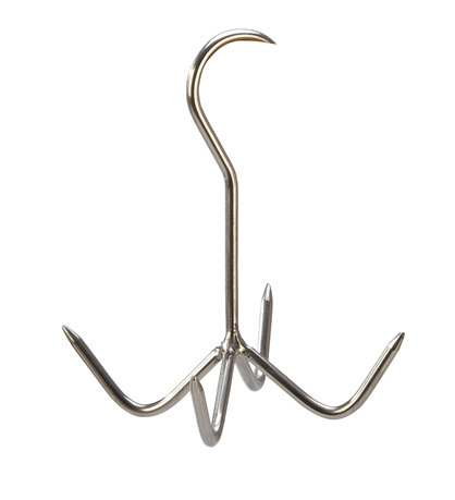 Hook with four prongs for chickens - Tom Press