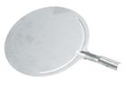 Stainless steel round pizza peel