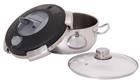 Pressure cooker with clip-on lid 4 litres
