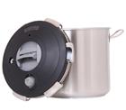 Pressure cooker with clip-on lid 23 litres