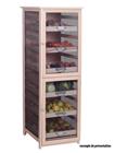 Tall fruit and vegetable storage cabinet 12 levels