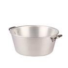 Aluminium basin for grease and jam - 15 litres