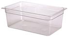 BPA free gastronorm container 1/1 in copolyester. Height 20 cm.