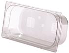 BPA free gastronorm container 1/3 in copolyester. Height 10 cm.