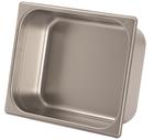 Stainless steel gastronorm container 1/2. Height: 10 cm EN-631