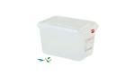 Hermetic plastic box Gastronorm 1/4. Capacity: 4.3 litres, Height: 15 cm