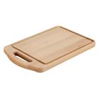 Beech wood chopping board - 30x20 cm with a handle