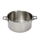 Stainless steel saucepan 20 cm without a lifting handle