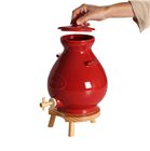 Red stoneware vinegar maker - 4.5 litres