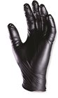 Disposable Black Nitrile Gloves Powder Free size 7 S (per 100)