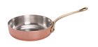 Frying pan in tin lined copper 14 cm