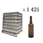 Pallet of 1421 bottles smoked for beer
