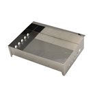 Stainless steel multi-purpose meat and fish smoker drawer Tom Press