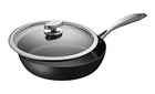 SCANPAN IQ 28 cm Nonstick induction frying pan with lid, guaranteed for life