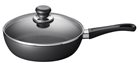 SCANPAN 24 cm Classic induction sauté pan with lid guaranteed for life