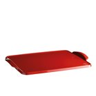 Emile Henry ceramic oven board red color Grand Cru