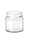 130 ml glass jar with capsule with high skirt by 24