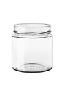Glass jar 410 ml diam 85 mm with capsule with high skirt by 15