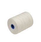 Roll 1 kg of string for deli smooth white flax