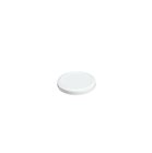 White twist off capsules 58 mm in diameter by 20