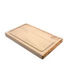 Cutting board 35x22 cm one piece with channel made in France