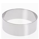 Stainless steel circle 26 cm high 6 cm for vacherin and other pastries