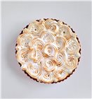 Fluted and perforated tart ring 28 cm all stainless steel