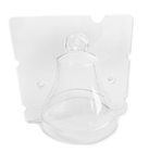 8x8x9.5 cm chocolate easter bell mold