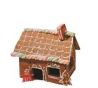 3D gingerbread house cookie cutters