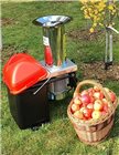 Stainless steel electric apple grinder with bucket 300 kg per hour