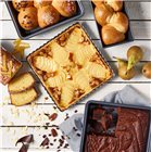 HomeBaking Box cake cake pies set beginners three molds De Buyer