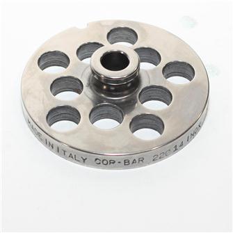 14 mm stainless steel plate for n°22 grinders