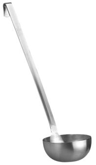 One-piece stainless steel ladle 0.05 litres