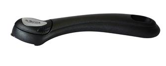 Removable black handle