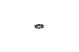Stainless steel perforated tart ring - 8 cm in diameter