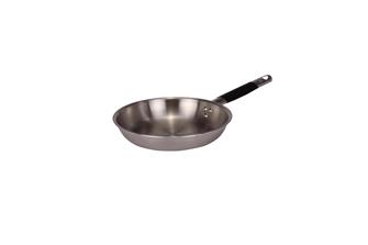 Aluinox induction frying pan in aluminium and stainless steel 24 cm