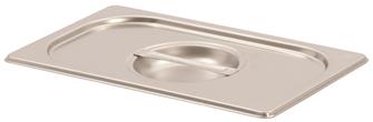 Stainless steel lid for gastronorm container 1/4 EN-631 standard