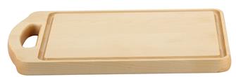 Maple chopping board 30x20 cm with a handle
