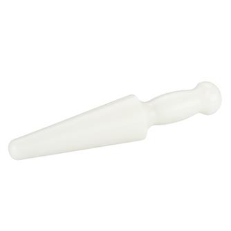 Polyethylene pestle for conical strainers