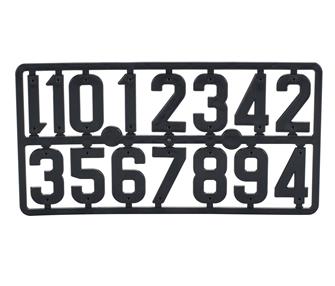 Bee hive number plates