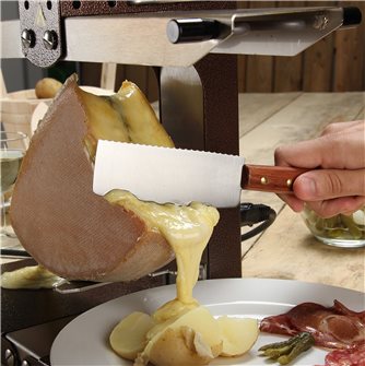 SUPER Raclette Melter for 2 1/2 wheels of cheese from TTM – RacletteCorner