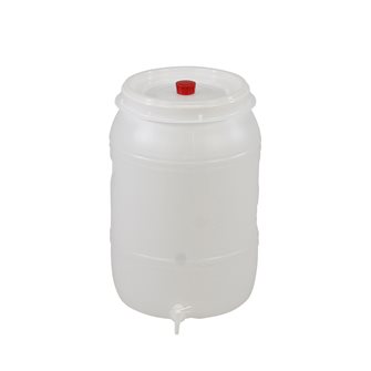 Plastic fermentation vat 60 litres