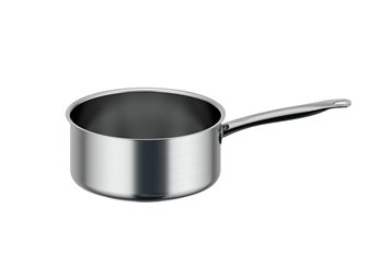 Saucepan professional induction stainless steel 24 cm