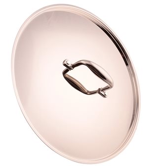 Stainless steel lid mirror finish 36 cm