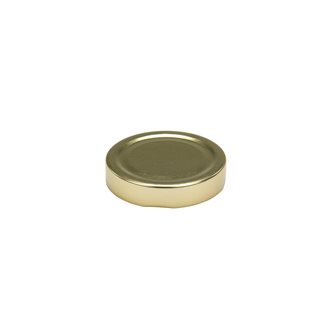 Capsule for High Skirt Jar diam 66 mm Gold color per 24