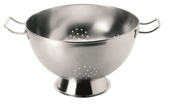 Large professional stainless steel colander 32 cm