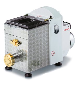 370 W professional electric fresh pasta pasta cutting machine with 57 mm bronze dies