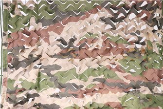 Filet de camouflage ou d´ombrage imprimé camouflage 3x6 m