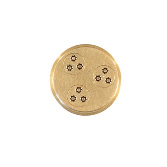 Bronze die 5 cm macaroni and 4.8 mm wide shell for pasta machine pro 230 W