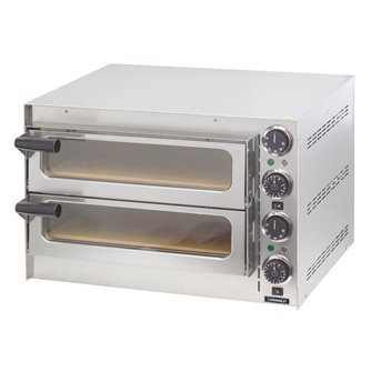 Quatre thermostats à pizza pro inox électrique 2 kW 400°C 2